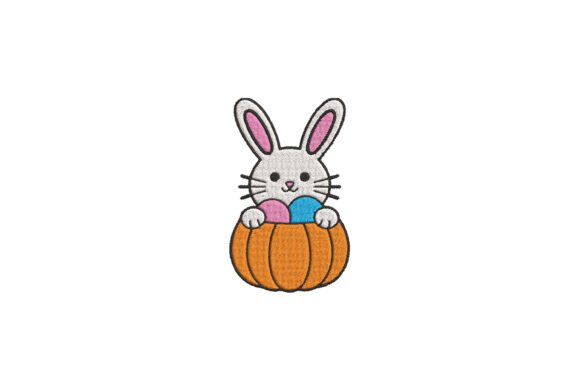 Bunny in Pumpkin Embroidery: A Designer's Review