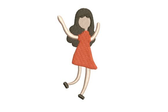 Joyful Dancing Girl Embroidery Design Review