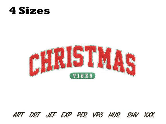Review: Christmas Vibes Embroidery Design for Holiday Projects
