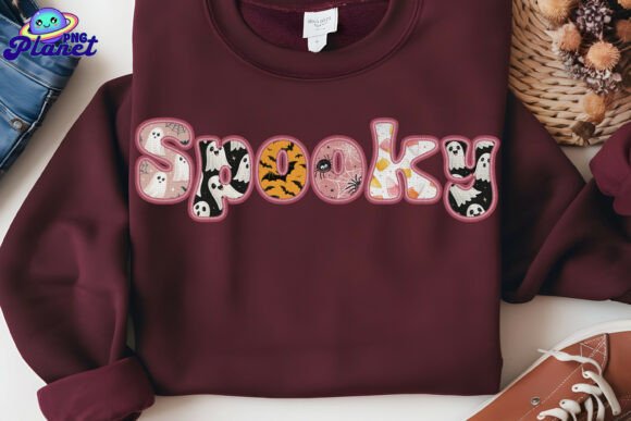 Review: Faux Embroidery Spooky Fall PNG for Autumn Projects