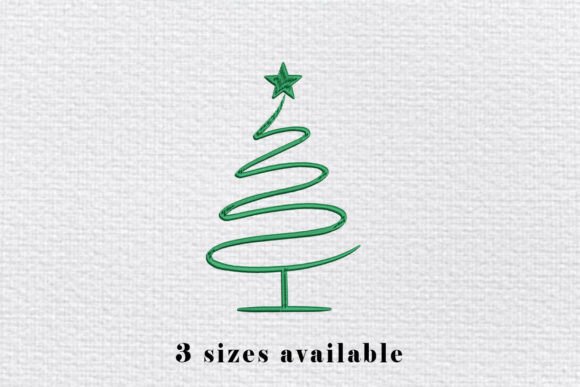Review: Minimal Christmas Tree Embroidery for Craft Fairs