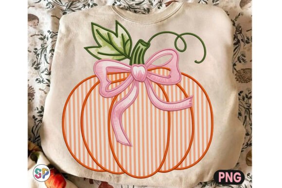 Reviewing Preppy Pumpkin PNG Bow Faux Embroidery
